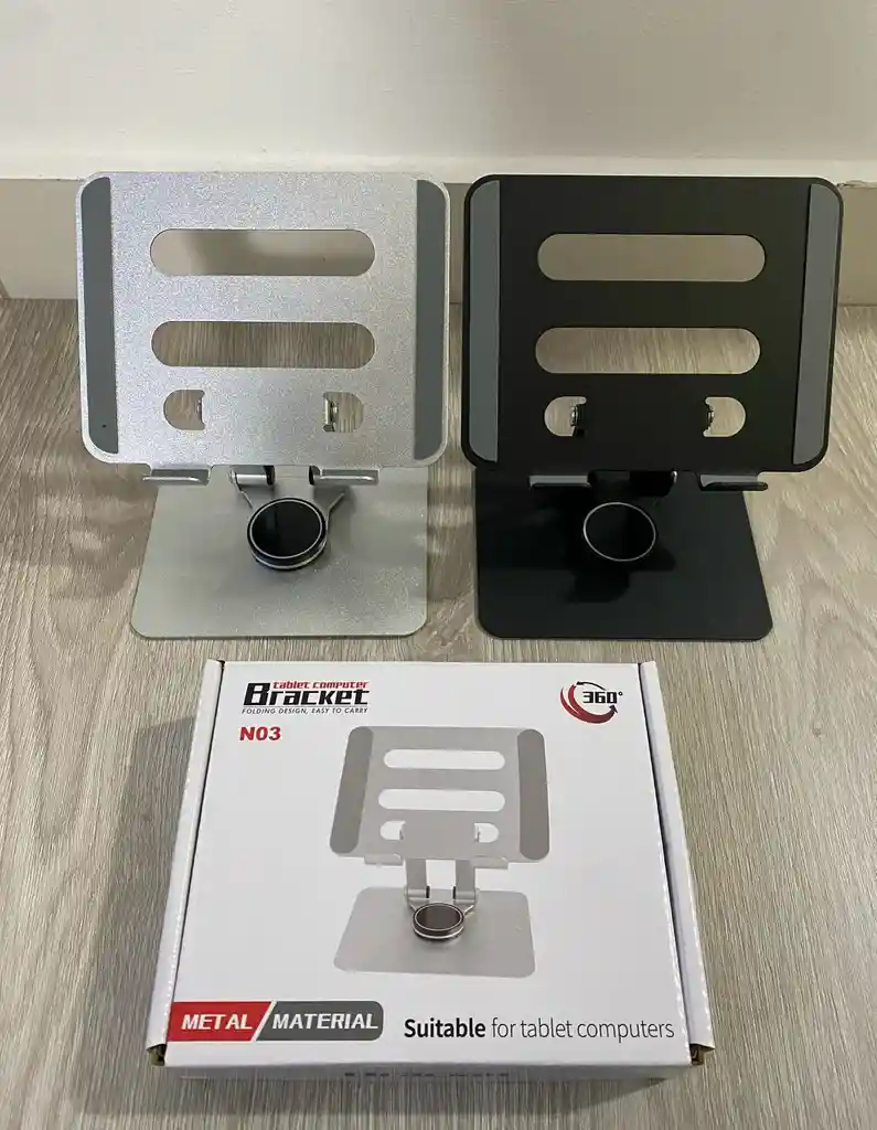 Soporte Portátil Ajustable Para Monitor/laptop, Base Girator