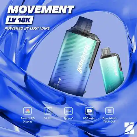 Movement 18000 Puff Blue Slurpee