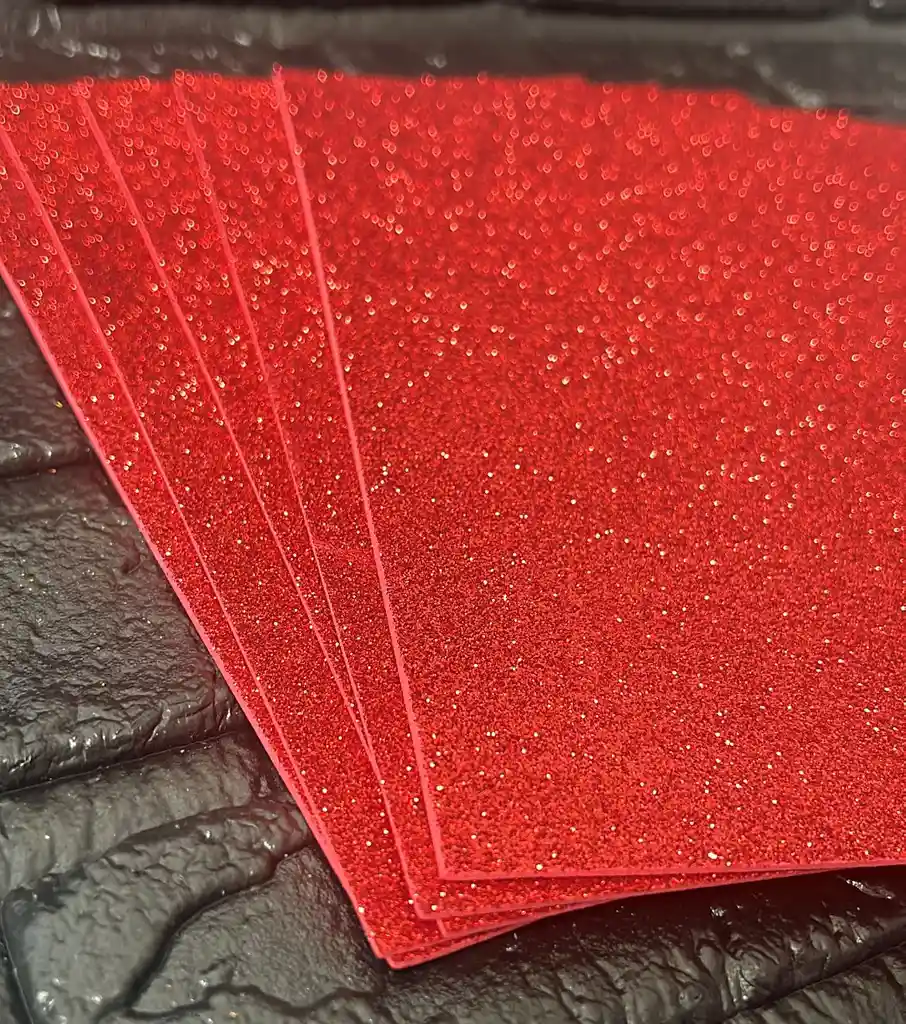 Fomi Rojo Escarchado 1/8