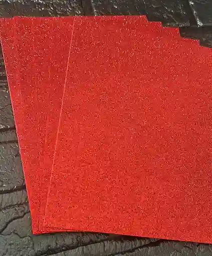 Fomi Rojo Escarchado 1/8