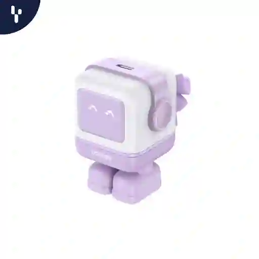 Cargador Ugreen Robot Rg De 30w Con 1 Puerto Usb-c Color Lila Certificado
