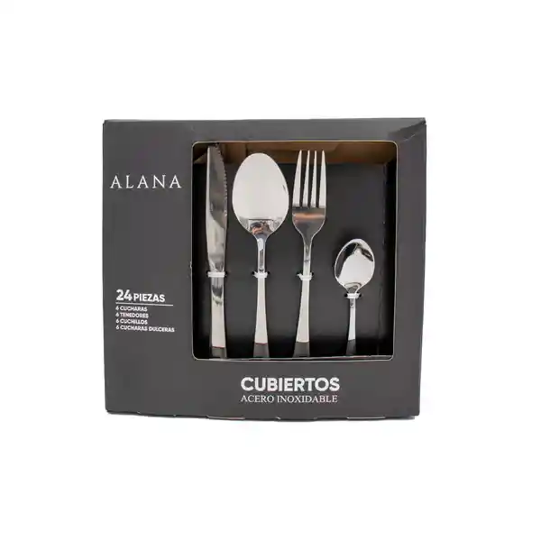 Set De Cubiertos X 24 Piezas - Mónaco