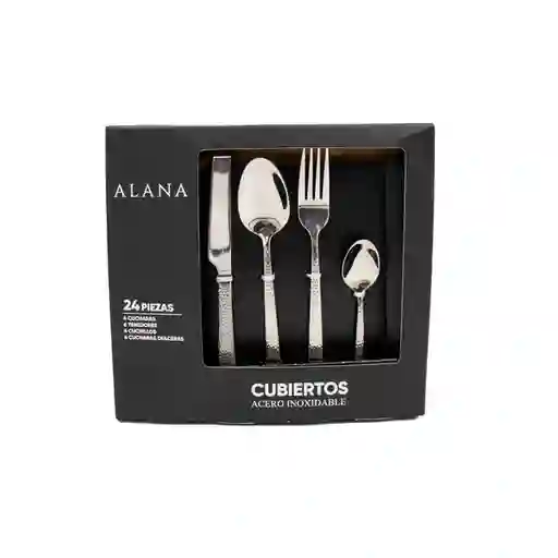 Set De Cubiertos X 24 Piezas - Roma