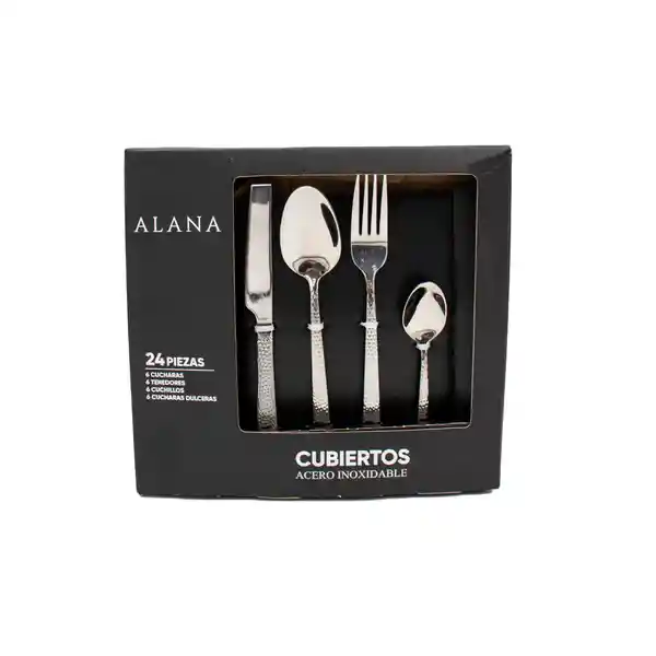 Set De Cubiertos X 24 Piezas - Roma