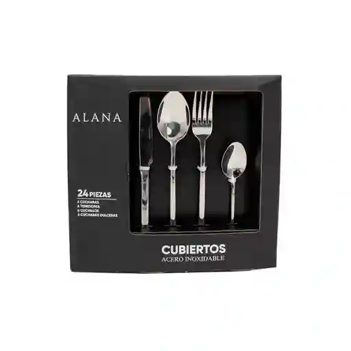 Set De Cubiertos X 24 Piezas - Berlín