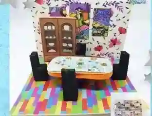 Comedor Para Maqueta 5 Cm Aprox