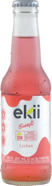 Bubble Lychee Ekii 207ml