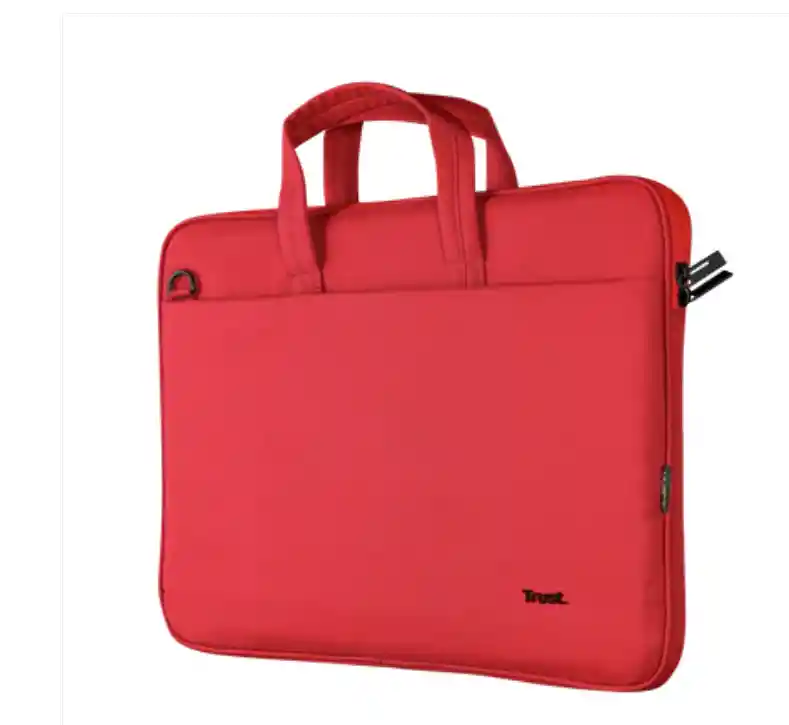 Maletín Bologna Fino Y Ecológico Para Portátiles De 16 Pulgadas - Rojo