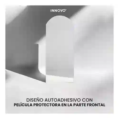 Espejo Pared Decorativo 120 Cm Alto Adhesivo Fácil Instalación No Vidrio