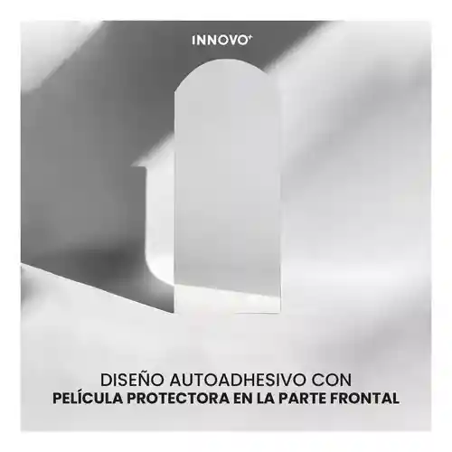 Espejo Pared Decorativo 120 Cm Alto Adhesivo Fácil Instalación No Vidrio