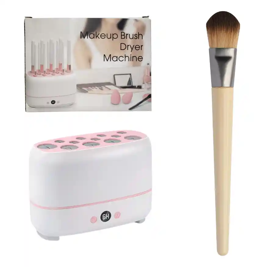 Secador Limpiador De Brochas De Maquillaje