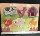 Rompecabezas Madera Animales Juego Didactico 22x30 Cm