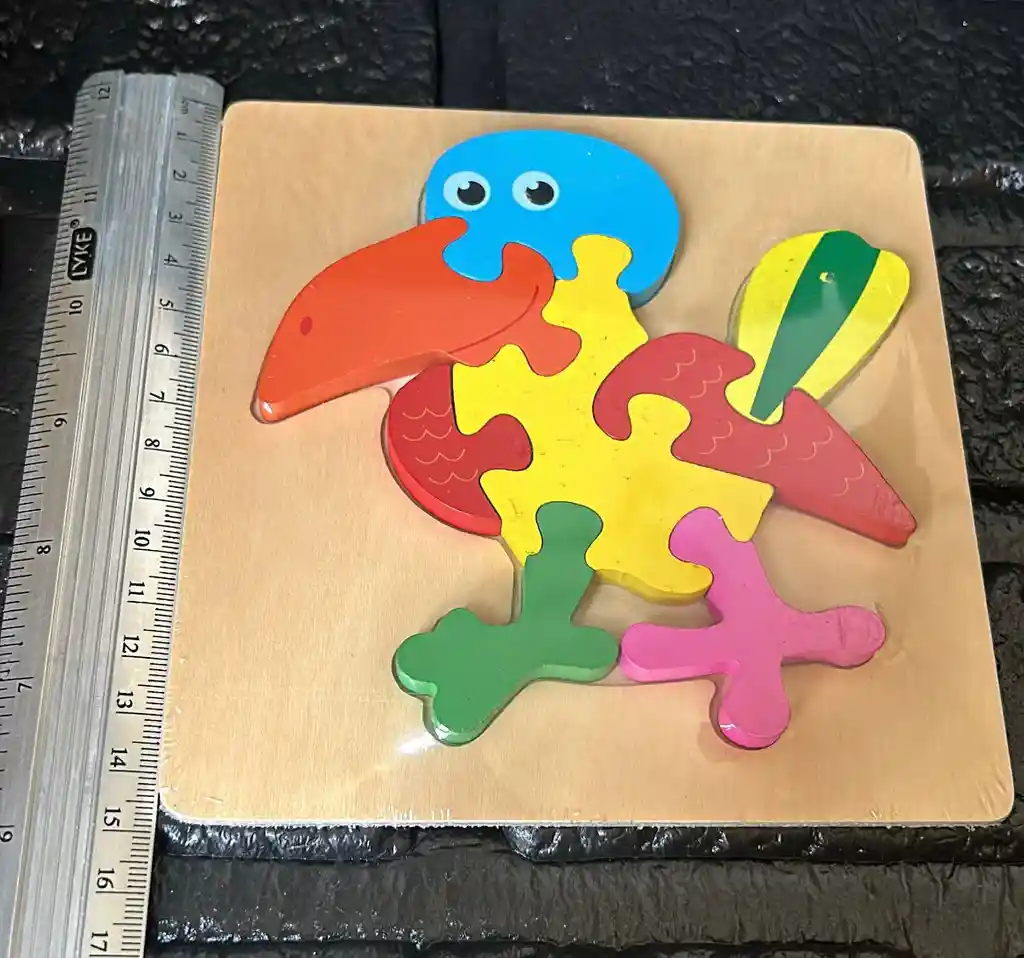 Rompecabezas Madera Pequeño Juego Didactico