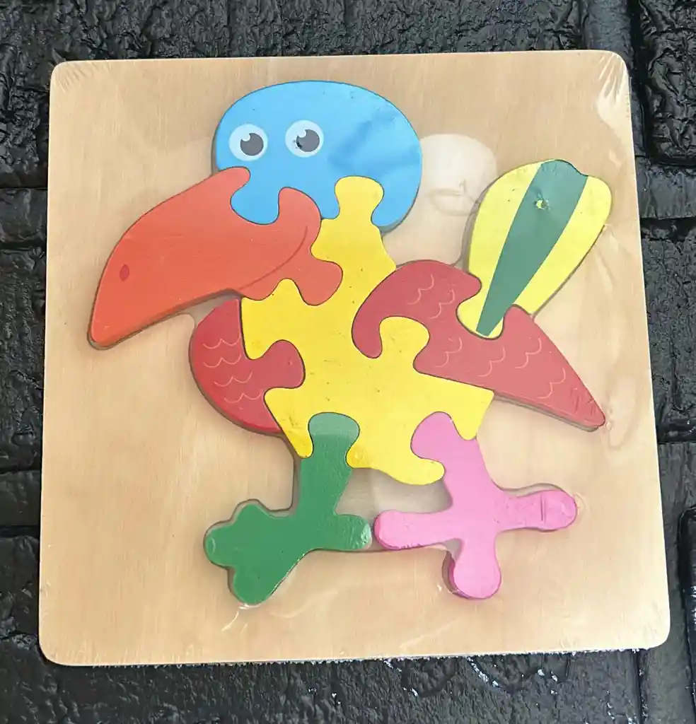 Rompecabezas Madera Pequeño Juego Didactico