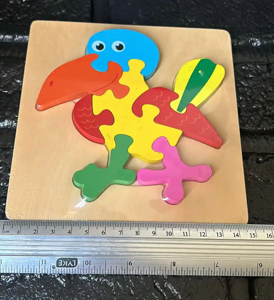 Rompecabezas Madera Pequeño Juego Didactico