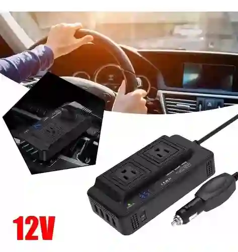 Inversor De Corriente Para Auto 200w
