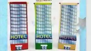 Hotel Para Maqueta 3cm X 8.5 Cm