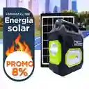 Gdsuper Sistema Iluminación Led Solar Cargador Radio Fm