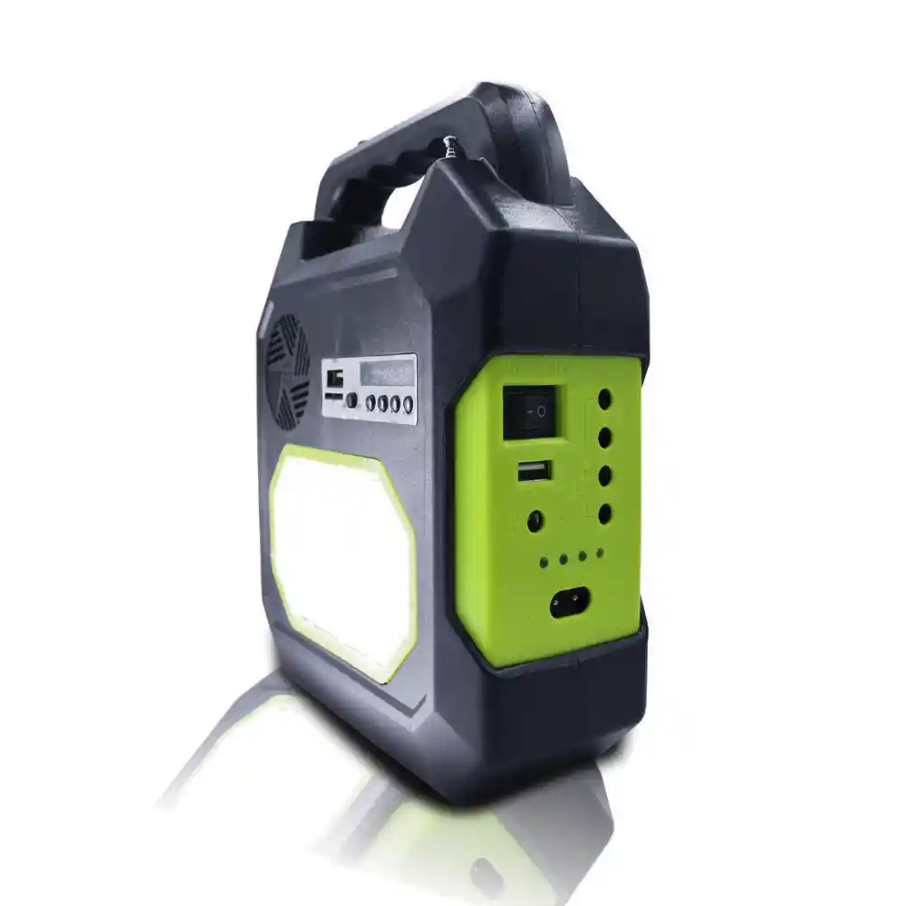Gdsuper Sistema Iluminación Led Solar Cargador Radio Fm