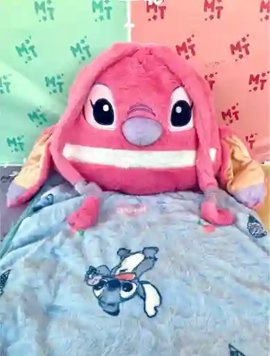 Peluche Muñeco Juguete Cojín Con Diseño De Angel Novia de stitch