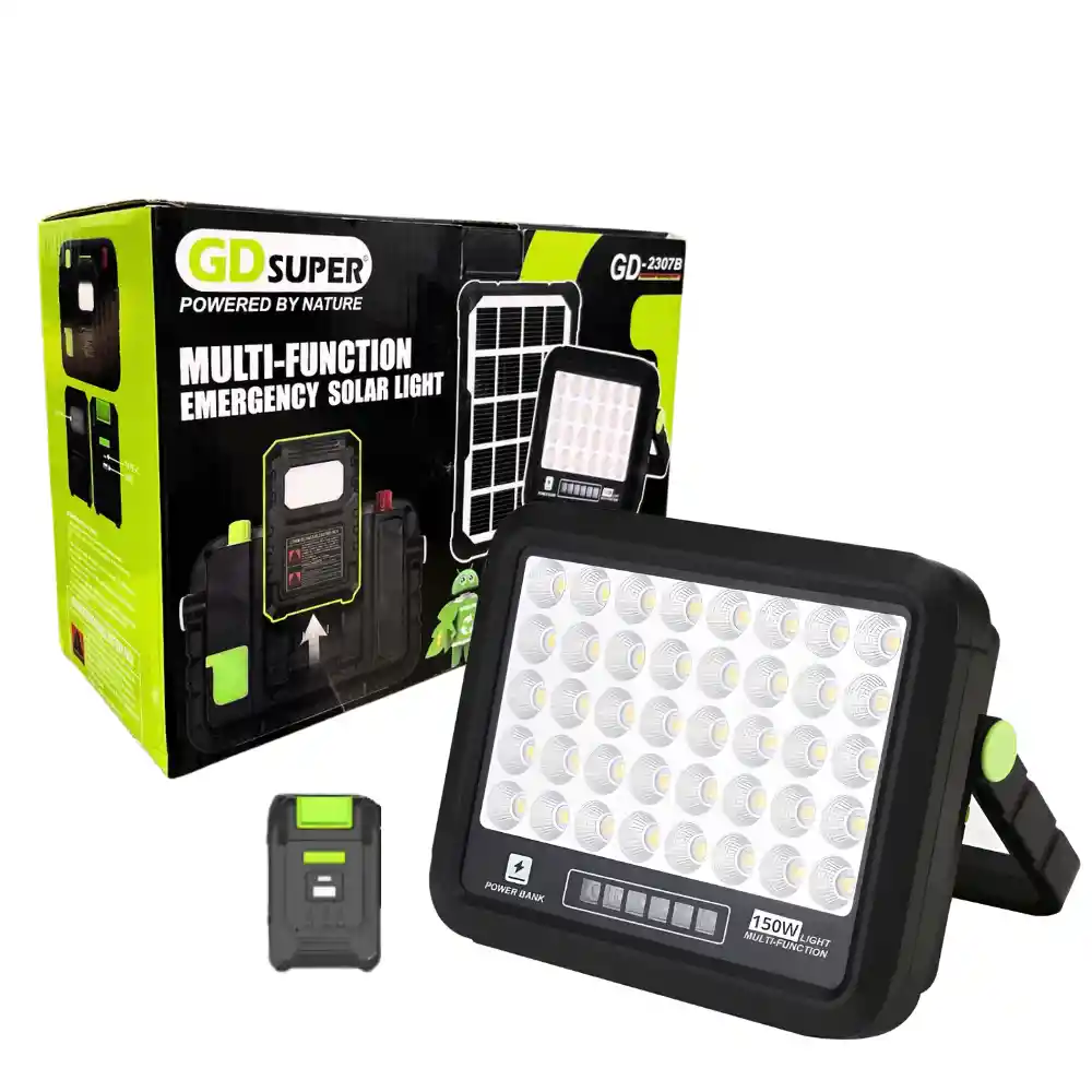 Gdsuper Reflector Solar Emergencia 150w Power Bank 4500mah