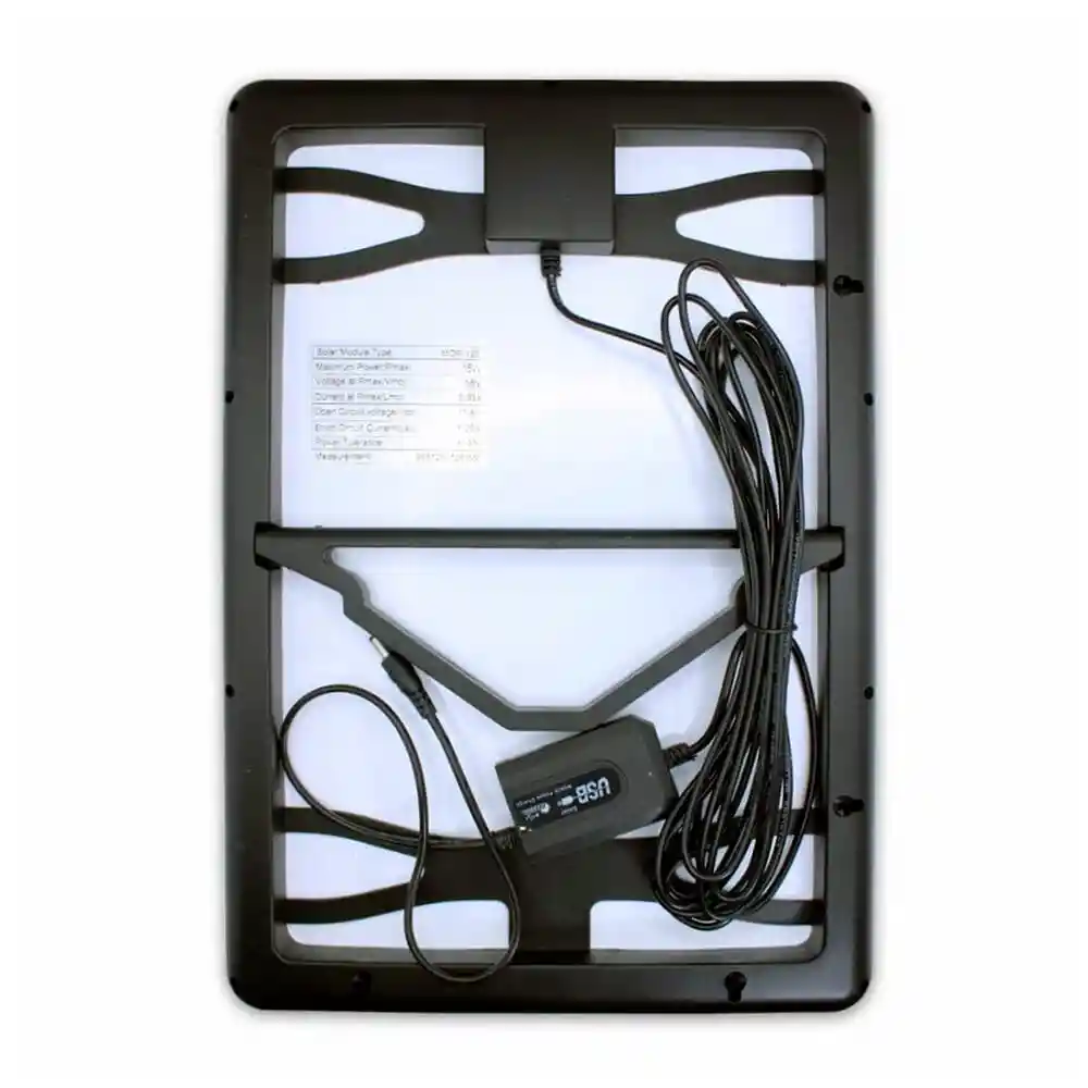 Panel Solar Portátil Usb Multifuncional Carga 15w 16v Gd-120