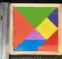Tangram Madera 14x14 Cm