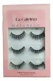 👁️ Pestañas Postizas La Catelrra – Set X3 Pares Glam✨