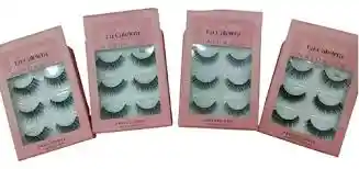 👁️ Pestañas Postizas La Catelrra – Set X3 Pares Glam✨