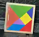 Tangram Madera 14x14 Cm