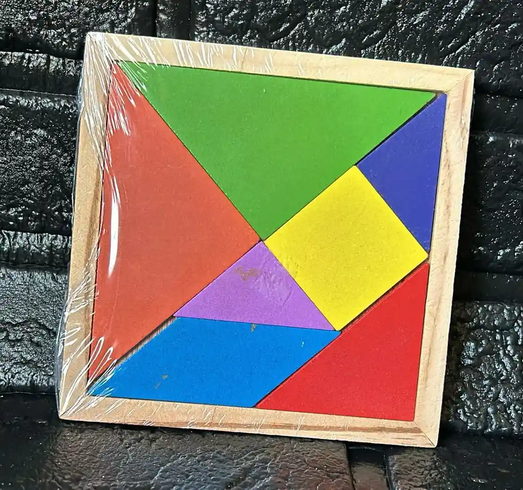 Tangram Madera 14x14 Cm