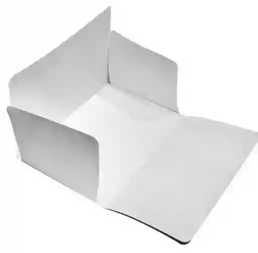 Carpeta Cuatro Solapas O Cuatro Aspas Blanca