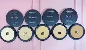 💁‍♀️ Polvos Compactos Samy – Tono 3 (beige Medio) 🧽