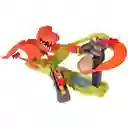 Pista De Carros Dinosaurio Orbital Car T- Rex Con Sonido