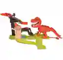 Pista De Carros Dinosaurio Orbital Car T- Rex Con Sonido