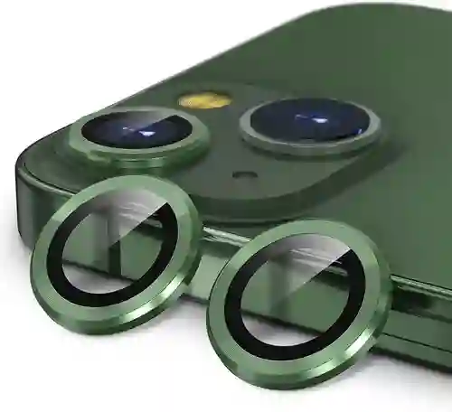 Protector Camara Iphone 14 / 14 Plus Verde