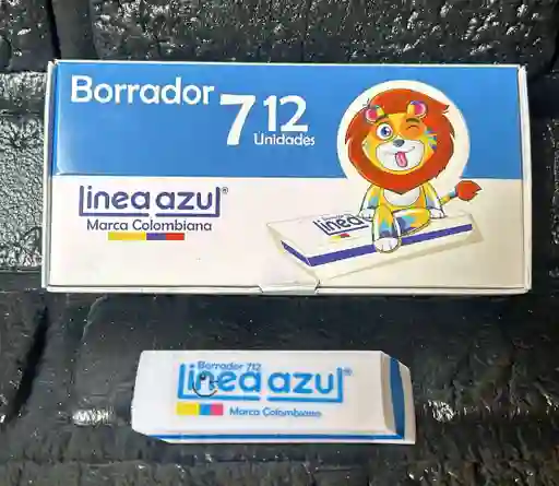 Borador Linea Azul 712 Unidad