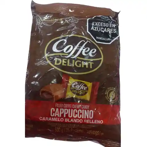 Caramelo Blando Coffe Delight Cappuccino X100und