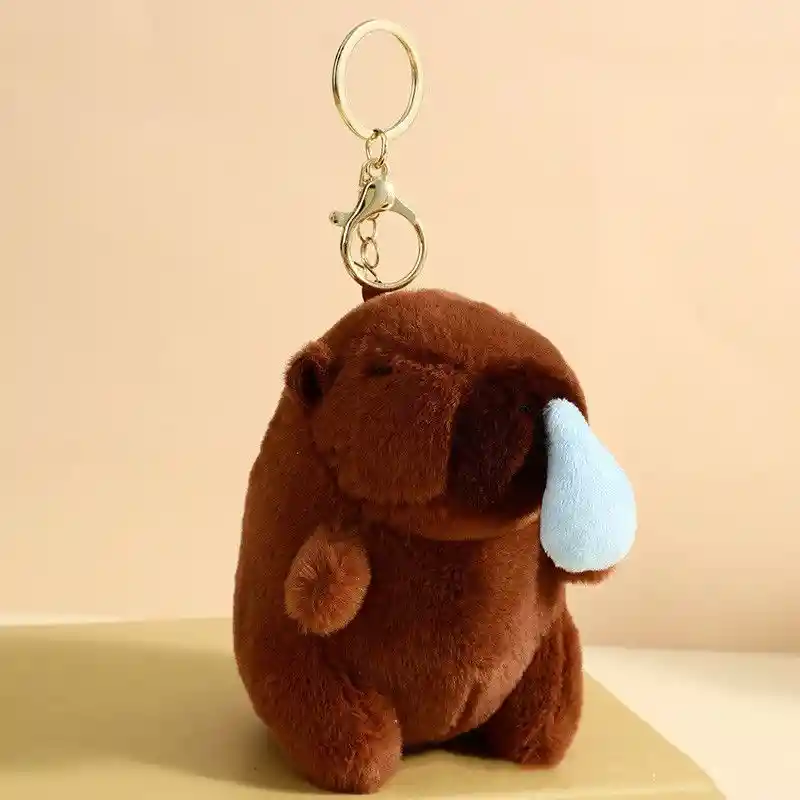 Llavero Peluche Capibara Colgante