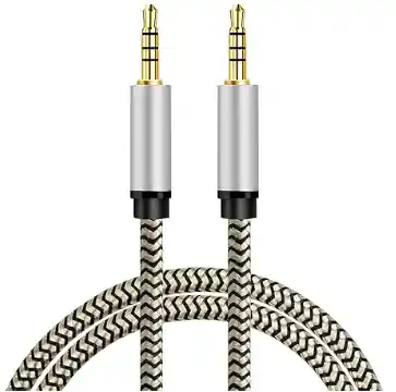 Cable Auxiliar De Audio 1 En 1 Jack 3.5 De 2 Metros
