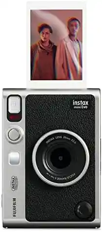 Camara Hibrida Fujifilm Instax Mini Evo Negra