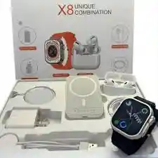 Combo Smartwatch X8 Ultra Unique Conbination Todo En Uno