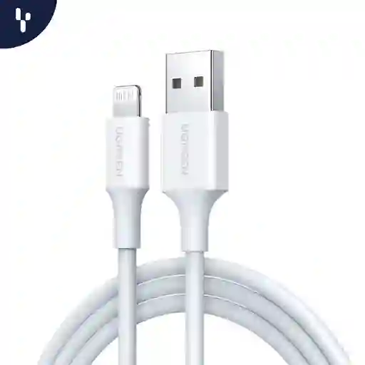 Cable Lightning Ugreen Usb-a 2.4a 1metro Blanco 1 Mt (us155-20728)