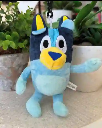 Juguete Peluche Llavero Bandit Y Chili Serie bluey