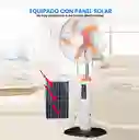 Ventilador Recargable 16in Panel Solar 5 Velocidades gd-8056
