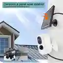 Cámara De Seguridad Solar Ip Wifi 1080p 3mp App Tuya Alexa