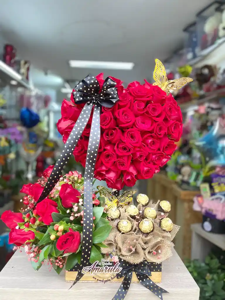 Arreglo Corazon Ferrero