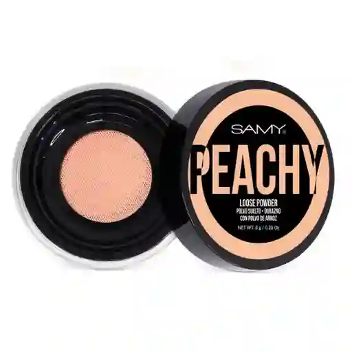 Polvo Suelto Durazno Samy X 8g