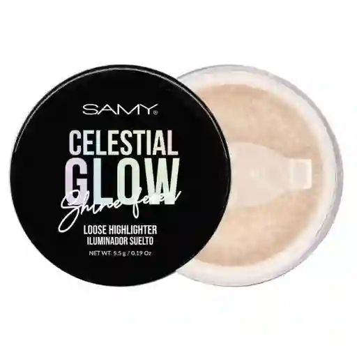 Polvo Suelto Iluminador Samy X 5.5g - Tono 01 Celestial