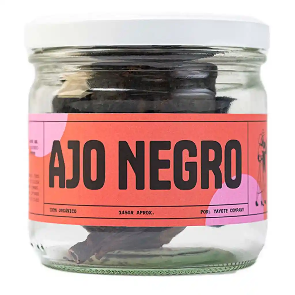Yayote Ajo Negro Diente, Con Propiedades Antioxidantes Y Revitalizantes - 145 Gr
